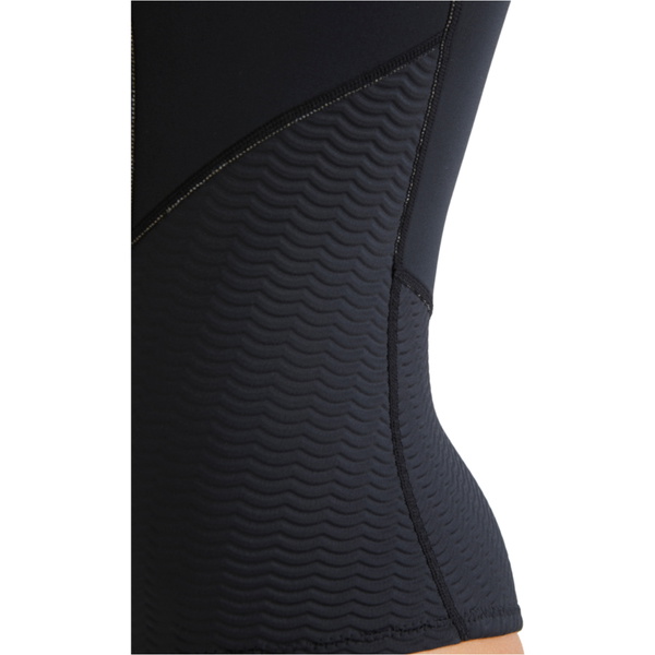 2026 Billabong Womens Salty Dayz Natural 2mm Front Zip Springsuit Wetsuit ABJW400132 - Black